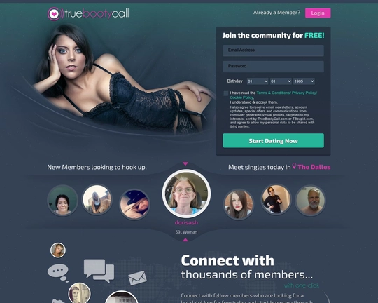 TrueBootyCall.com Logo